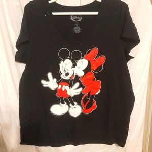 Mickey and Minnie Disney T Shirt